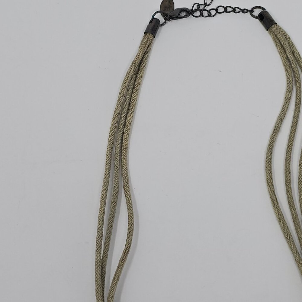 Lia Sophia Gray and Brown Necklace - Picture 5 of 11